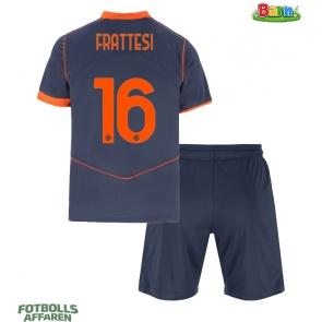 Inter Milan Davide Frattesi #16 Tredjeställ Barn 2025-26 Kortärmad (+ Korta byxor)